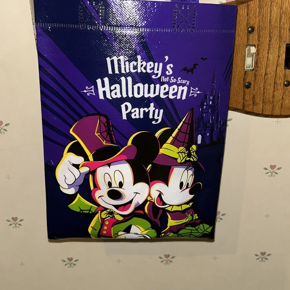 Mickey's Halloween Party Tote Bag - Purple